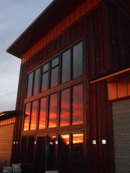 Glorious Sky Views and Ultra Efficient Passive Solar Energy from window walls of this contemporary off-grid home on 63 pristine acres
