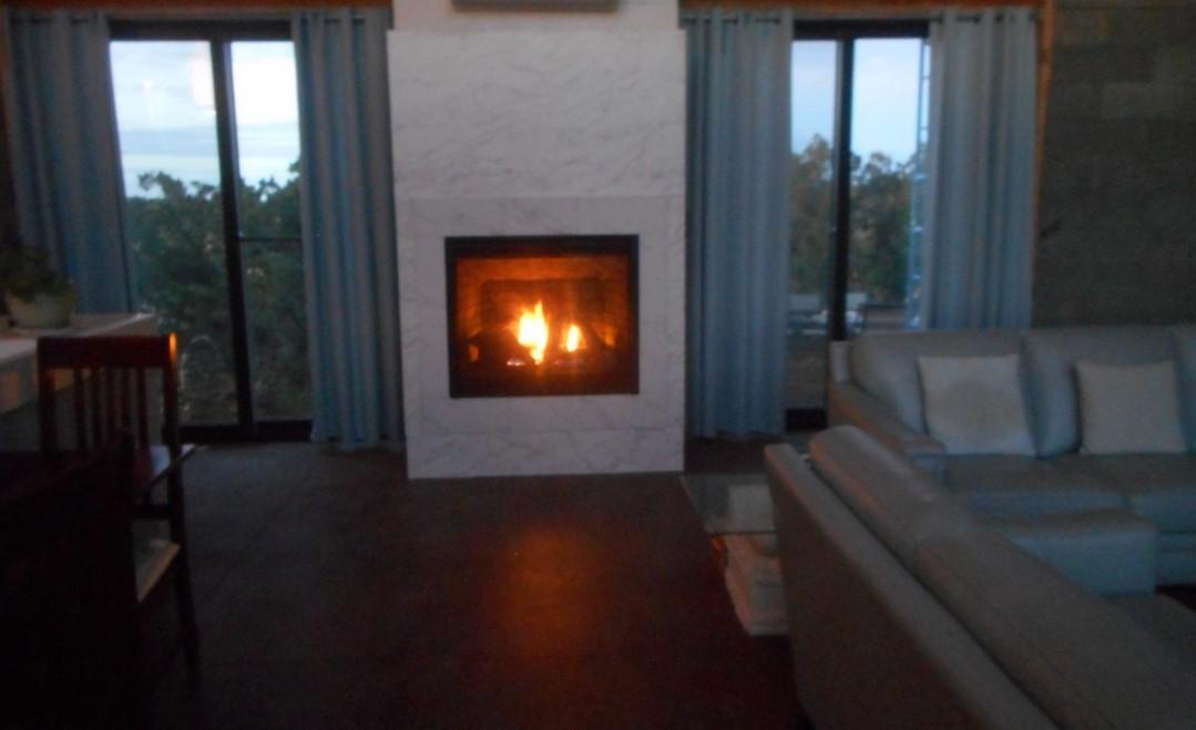 High BTU Heatilator Fireplace for Supplemental Heat or Simply Cozy Ambience