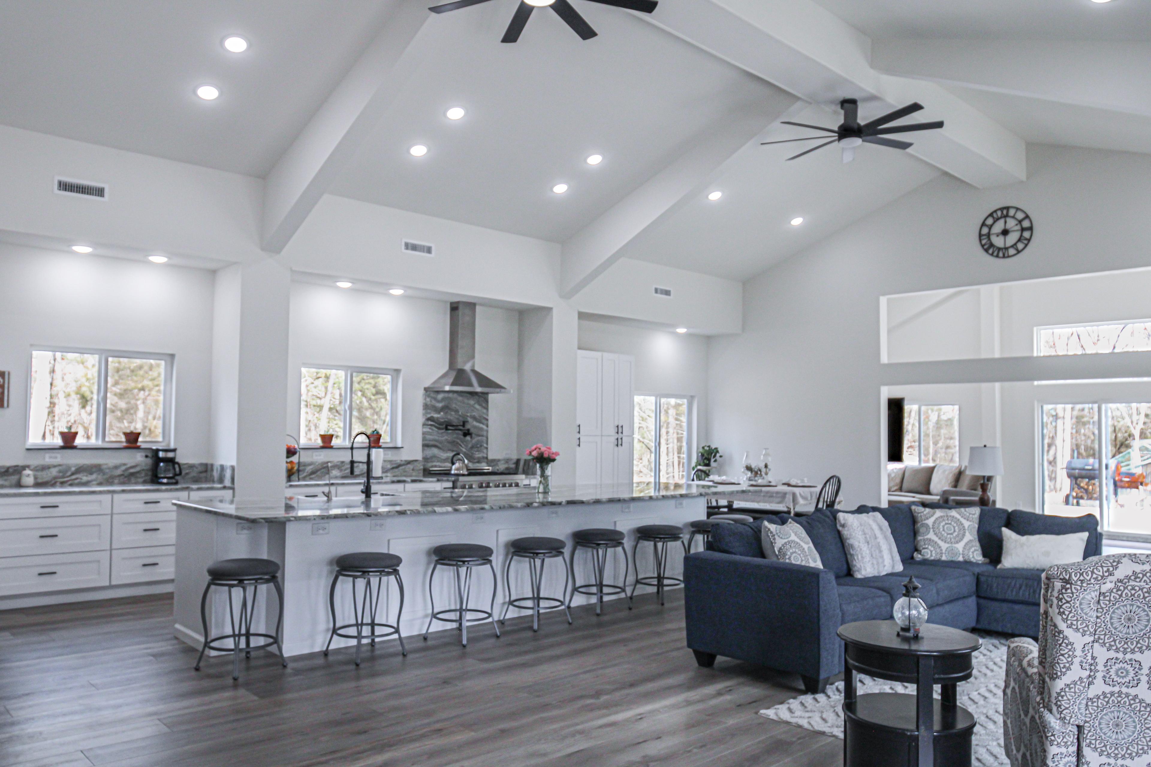 Open Concept living at its best.  
