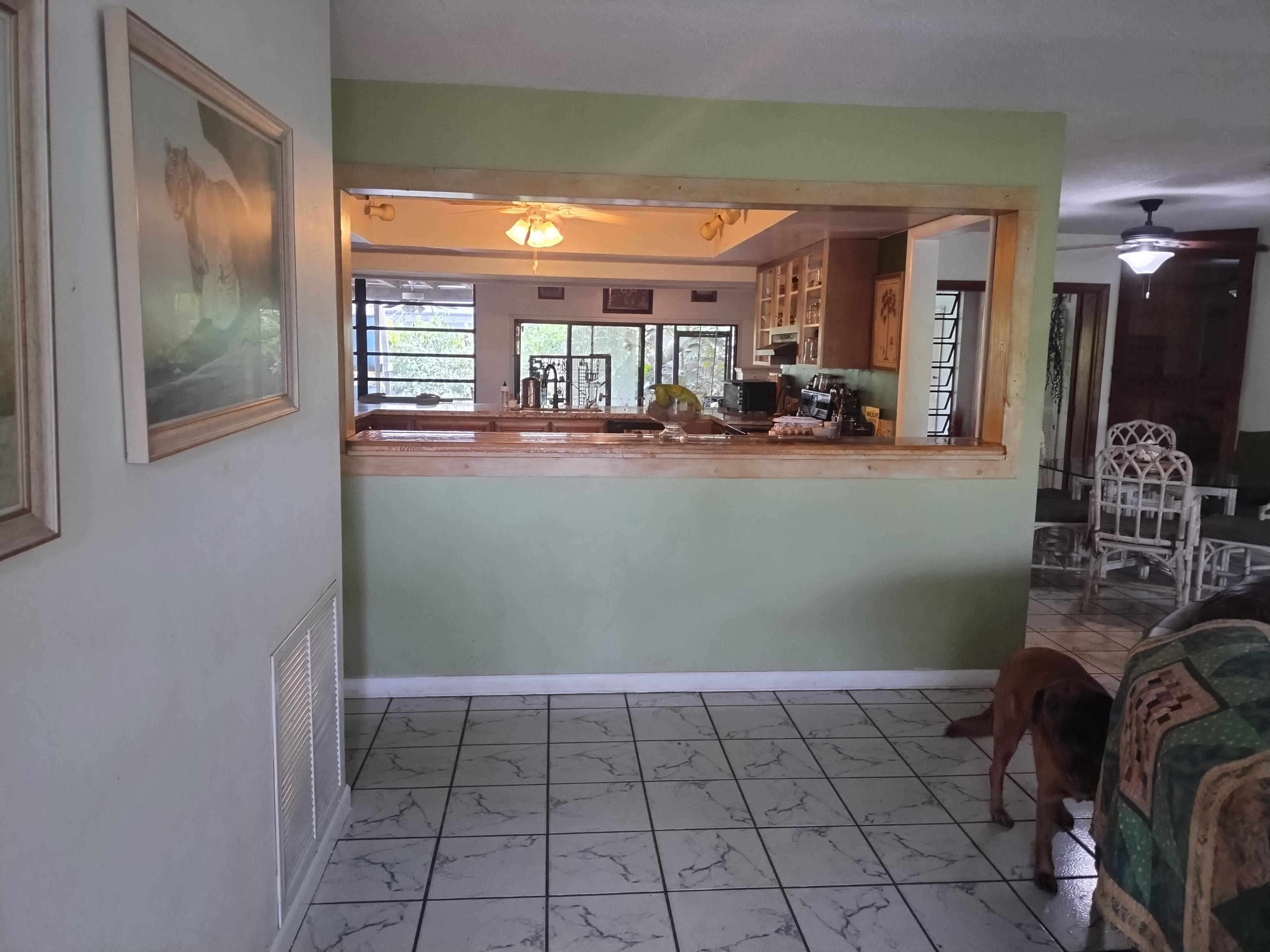 Custom bar for extra seating
