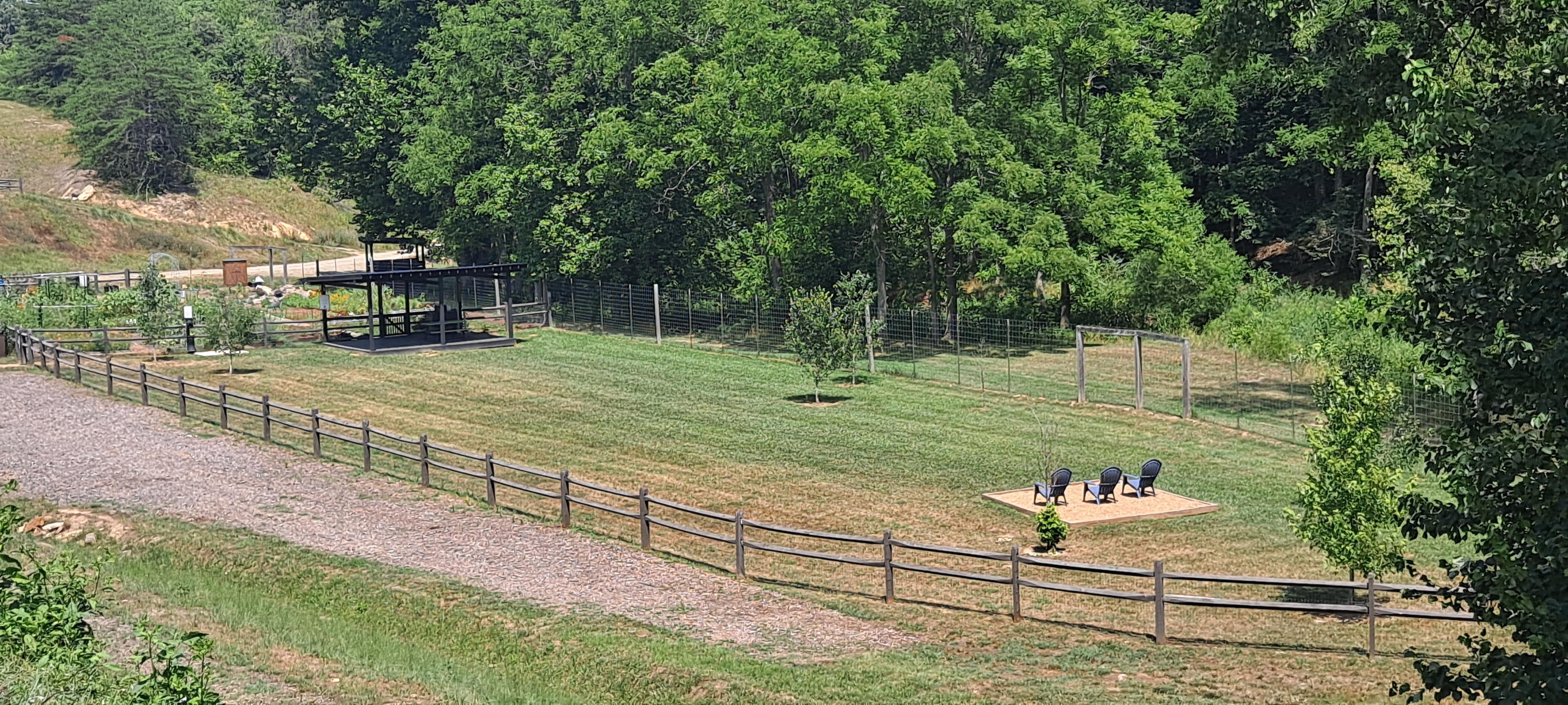 Community dog park