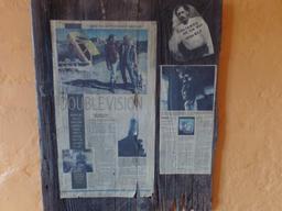 News article about builder and house