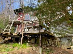 Deck, needs some work but the sills are still in good shape